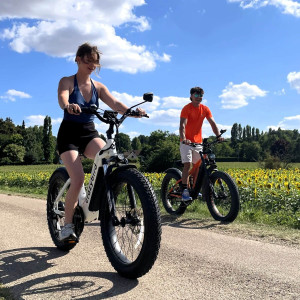 Randonnée en FAT BIKE Électrique en Seine-et-Marne 77
