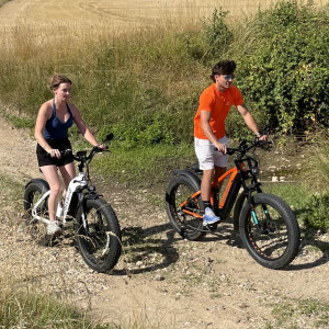 Randonnée en FAT BIKE Électrique près de Fontainebleau